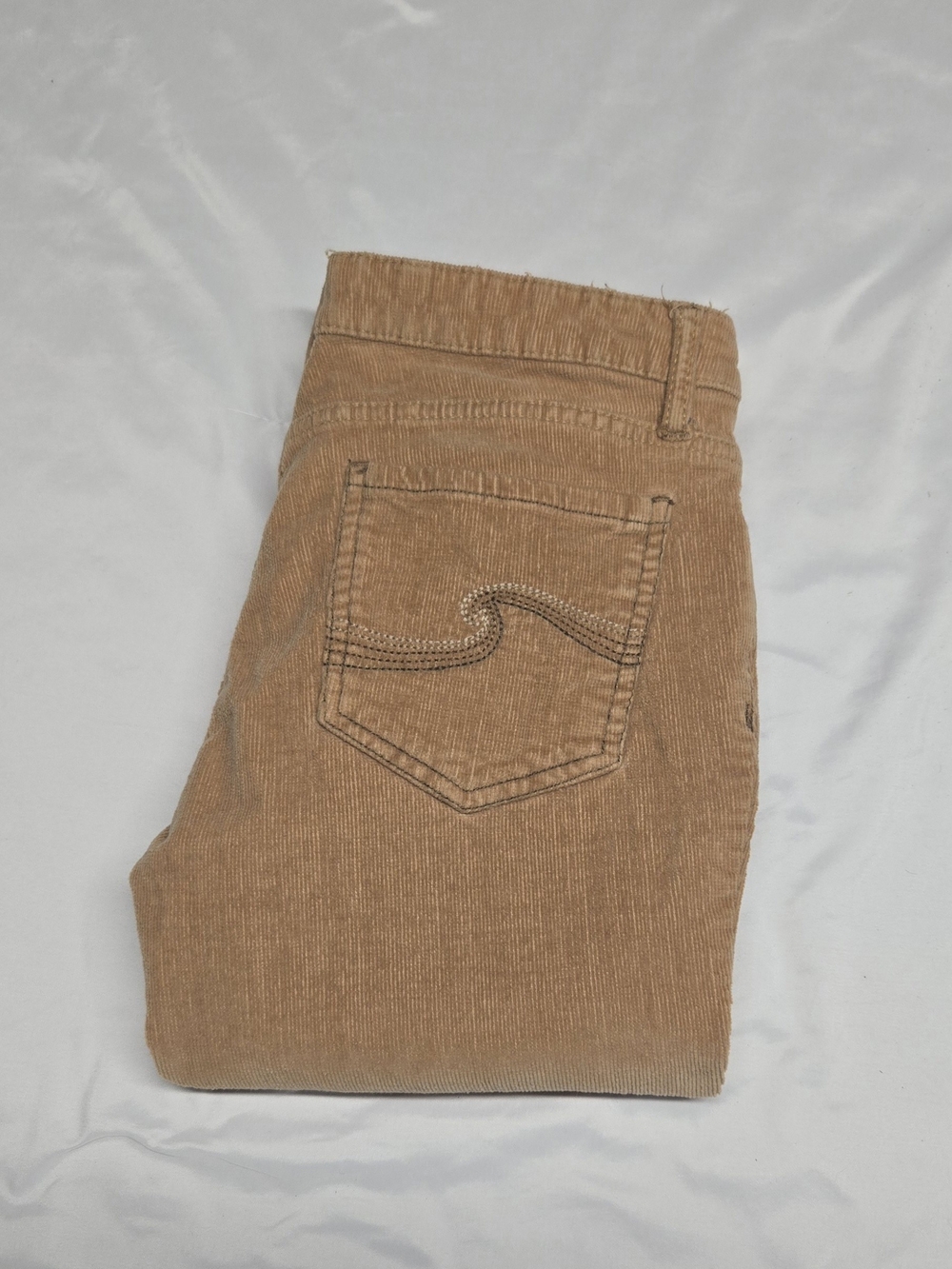 OP Women’s Straight Corduroy Jeans in Tan